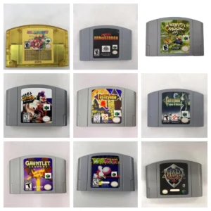 N64 American Version Game Cartridges
