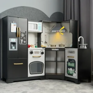 Joyfy Toddlers Wooden Corner Kitchen