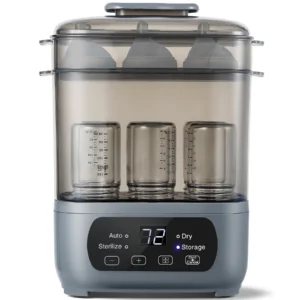 4-in-1 72H Storage, 30-Min Dry, 6 Bottles