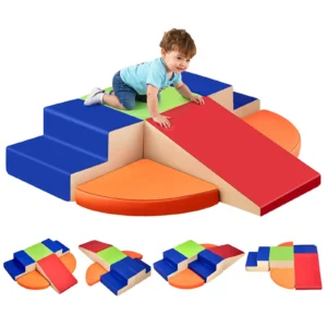 SucceBuy 6Pcs Kids Foam Climbing Toys Activity Plays