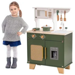 Robud Kids Kitchen Play Set with Ice Maker Pretend