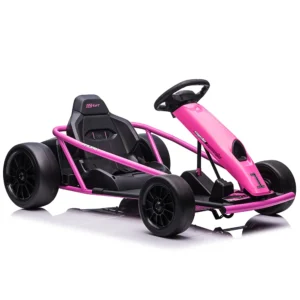 24V Electric Go Kart Drift Car for Kids 8-12, Ride On